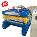 Color glazed tile steel roofing roll forming machine